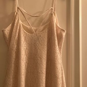 Beige Knit Maxi Dress
